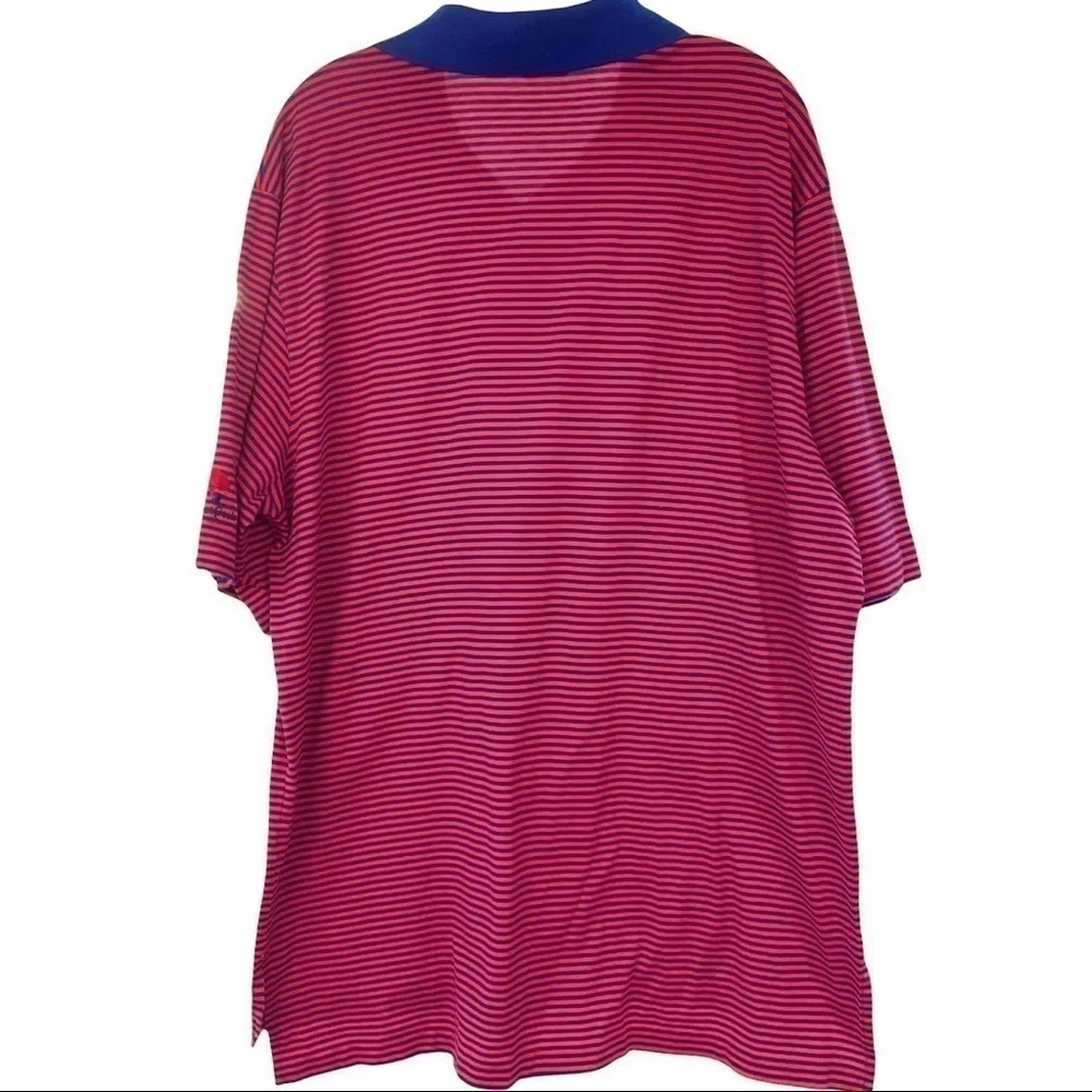 Ralph Lauren Polo Golf Striped 100% Cotton Shirt​​​​​​​​​​​​